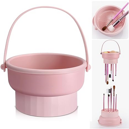 ✨Today's Special 30% Off✨Makeup Brush Cleaner Mat 3 in 1