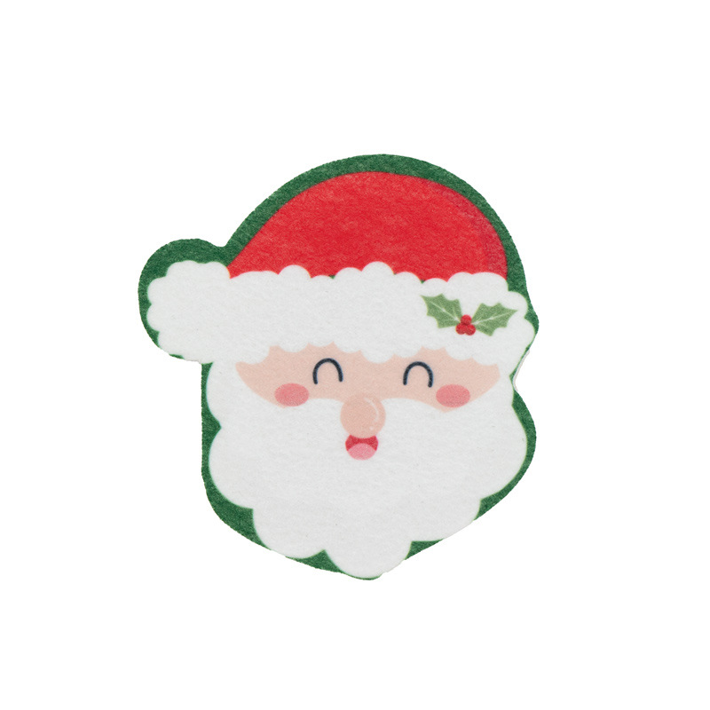 🎅Christmas sale 40% off🎅4pcs Christmas Dishwashing Sponges
