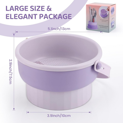 ✨Today's Special 30% Off✨Makeup Brush Cleaner Mat 3 in 1