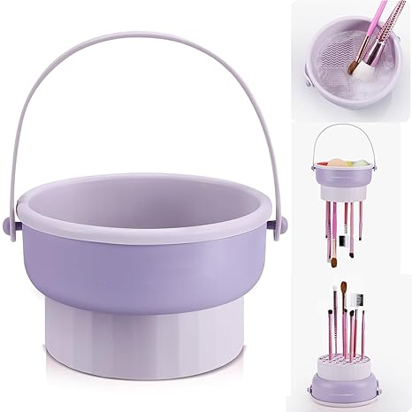 ✨Today's Special 30% Off✨Makeup Brush Cleaner Mat 3 in 1